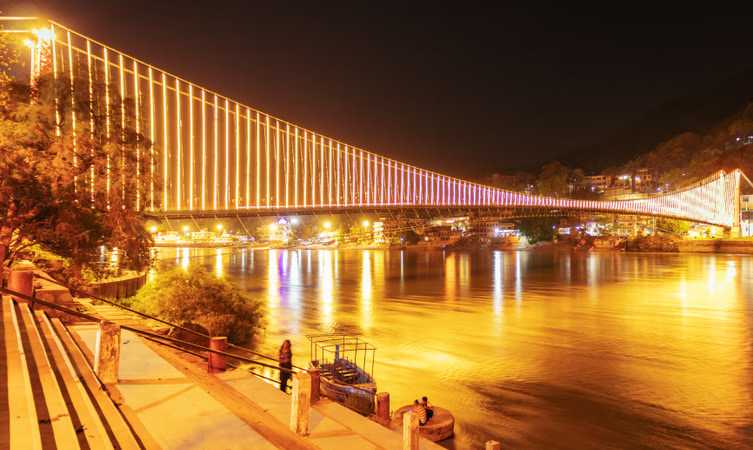 Lakshman Jhula in Rishikesh