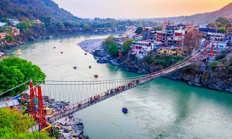 Ram Jhula in Rishikesh
